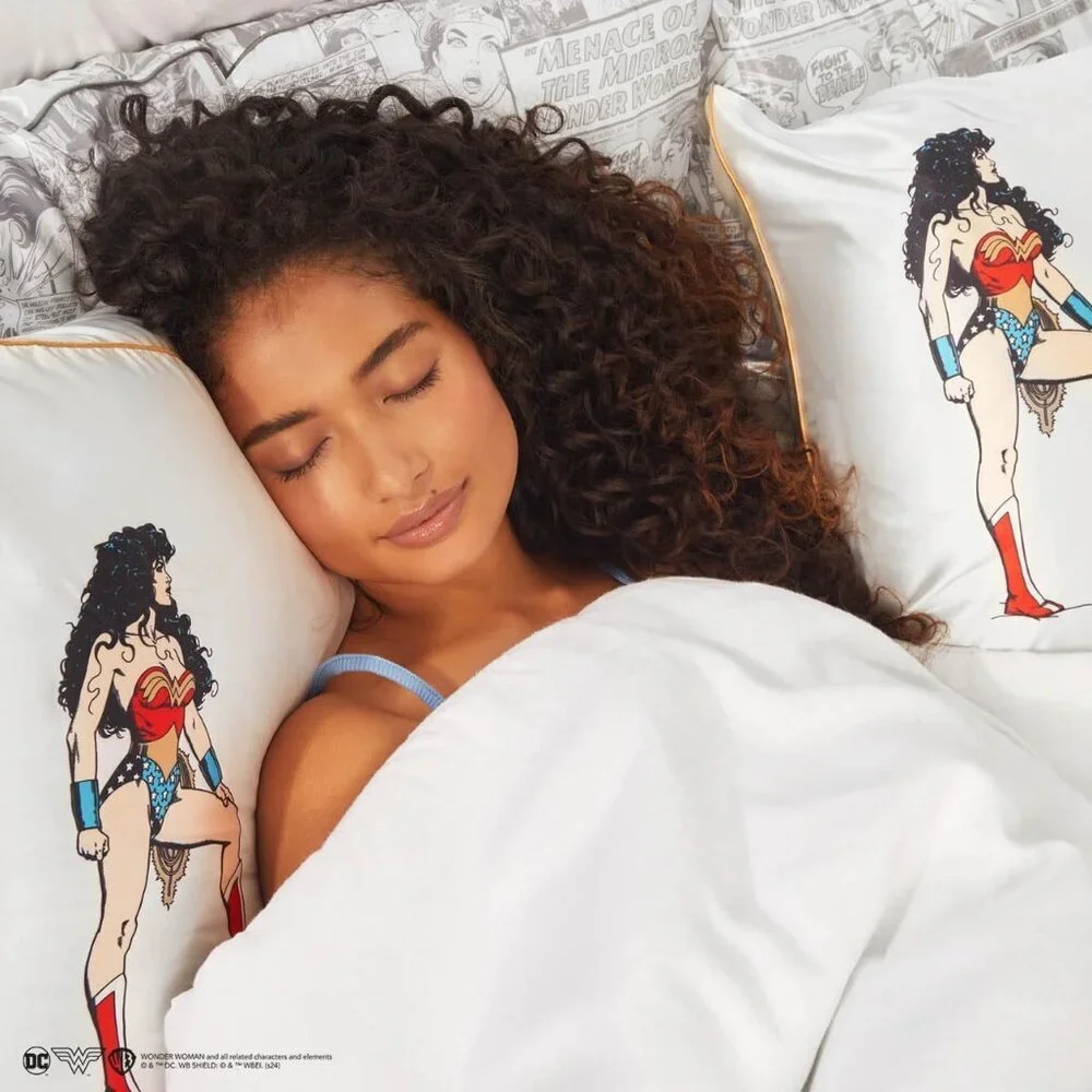 Satin Pillowcase King Size Zipper Cooling Wrinkle-Reducing for Hair Skin